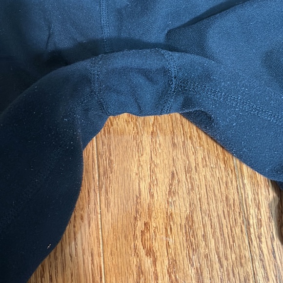 LULULEMON WOMEN WIDE LEGS YOGA-PANTS BLACK LEGGING IN SIZE 12 - Picture 9 of 10